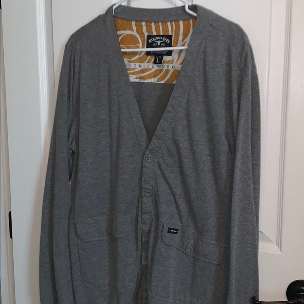 Gray Cardigan